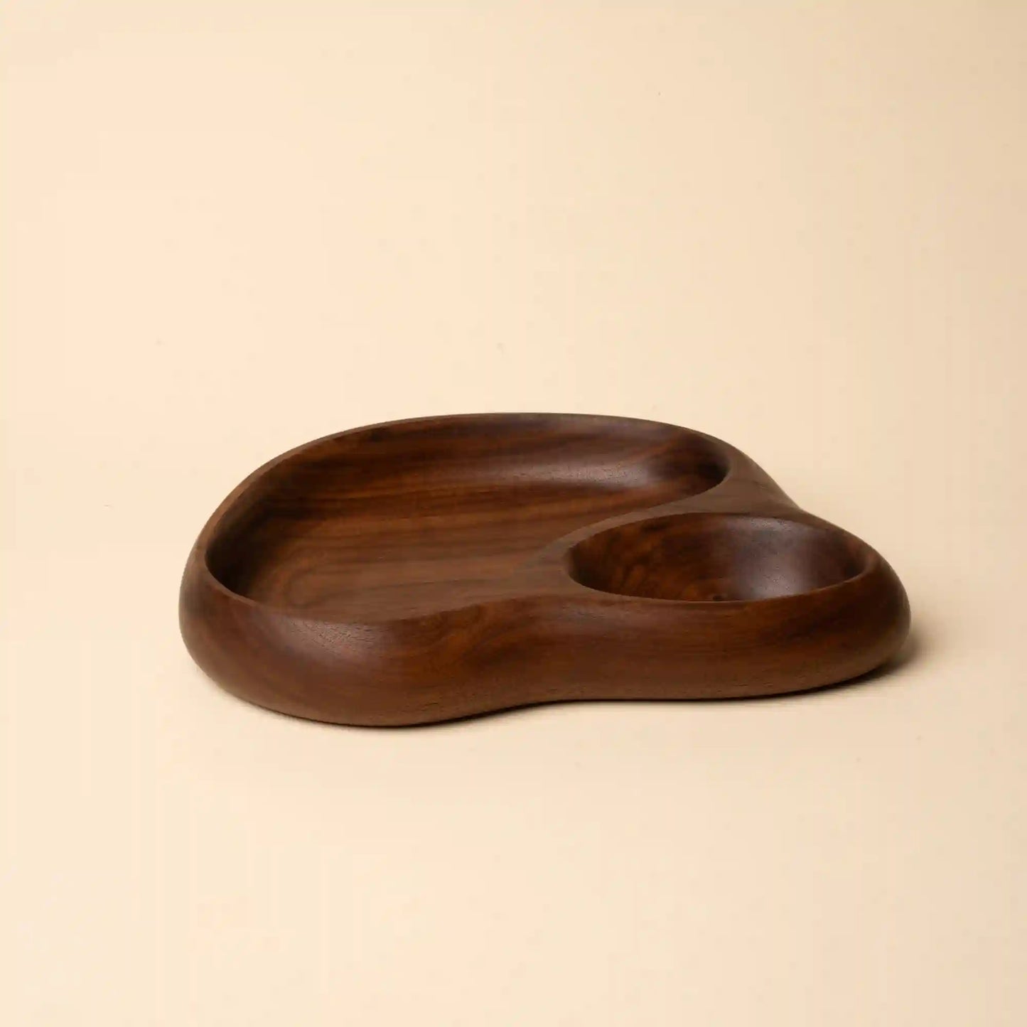 Sculptural Wood Tray