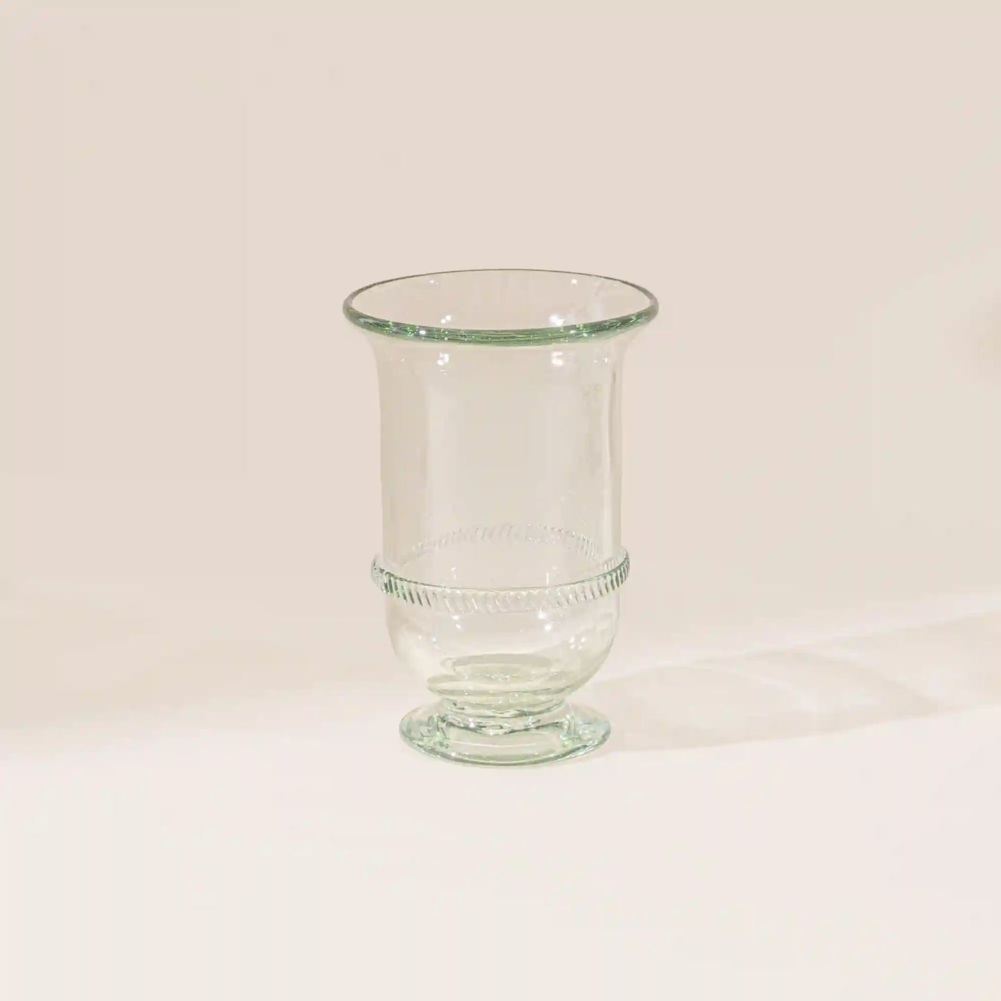 Banded Glass Vase