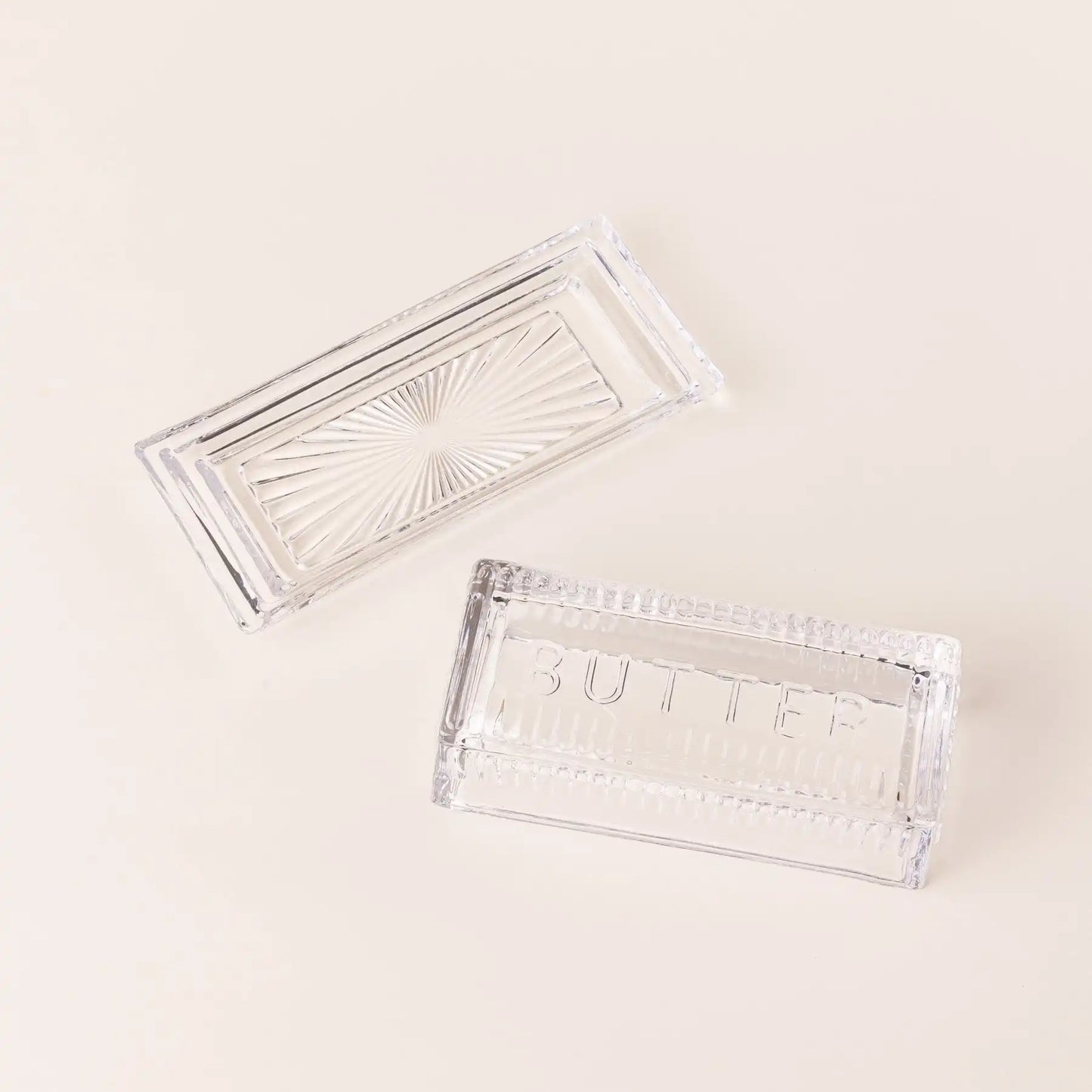 Glass Butter Dish