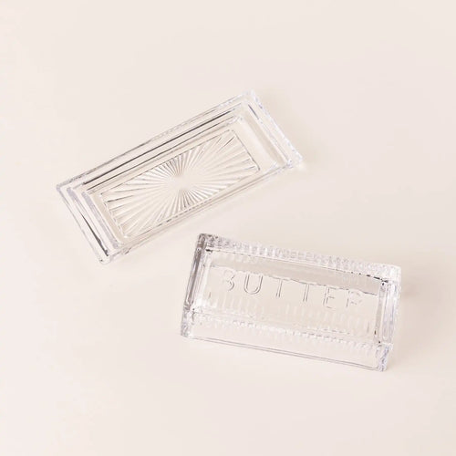 Glass Butter Dish