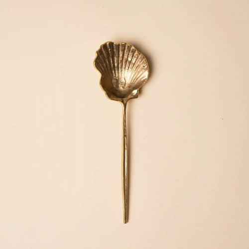 Brass Shell Spoons