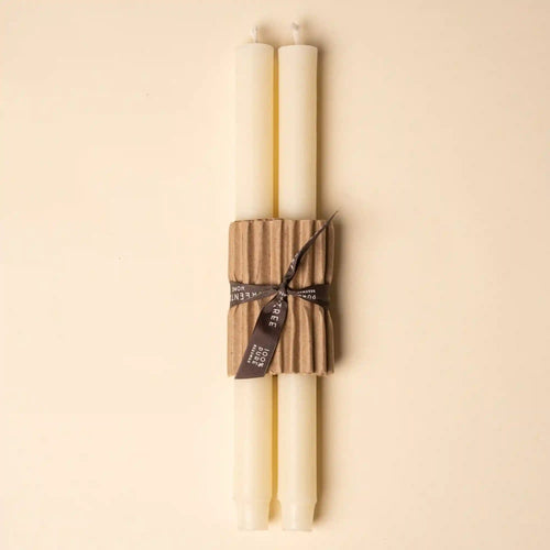Beeswax Church Tapers, Set of 2