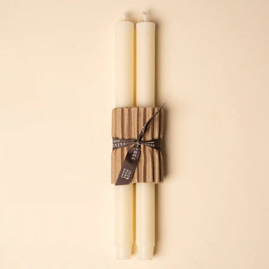 Beeswax Church Tapers, Set of 2