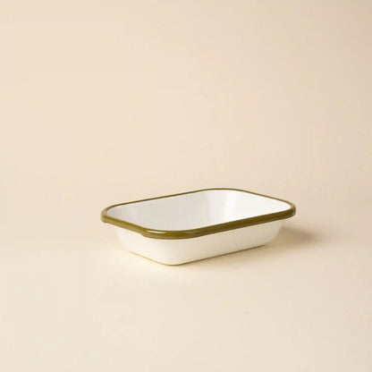 Solid Enamel Baking Dish
