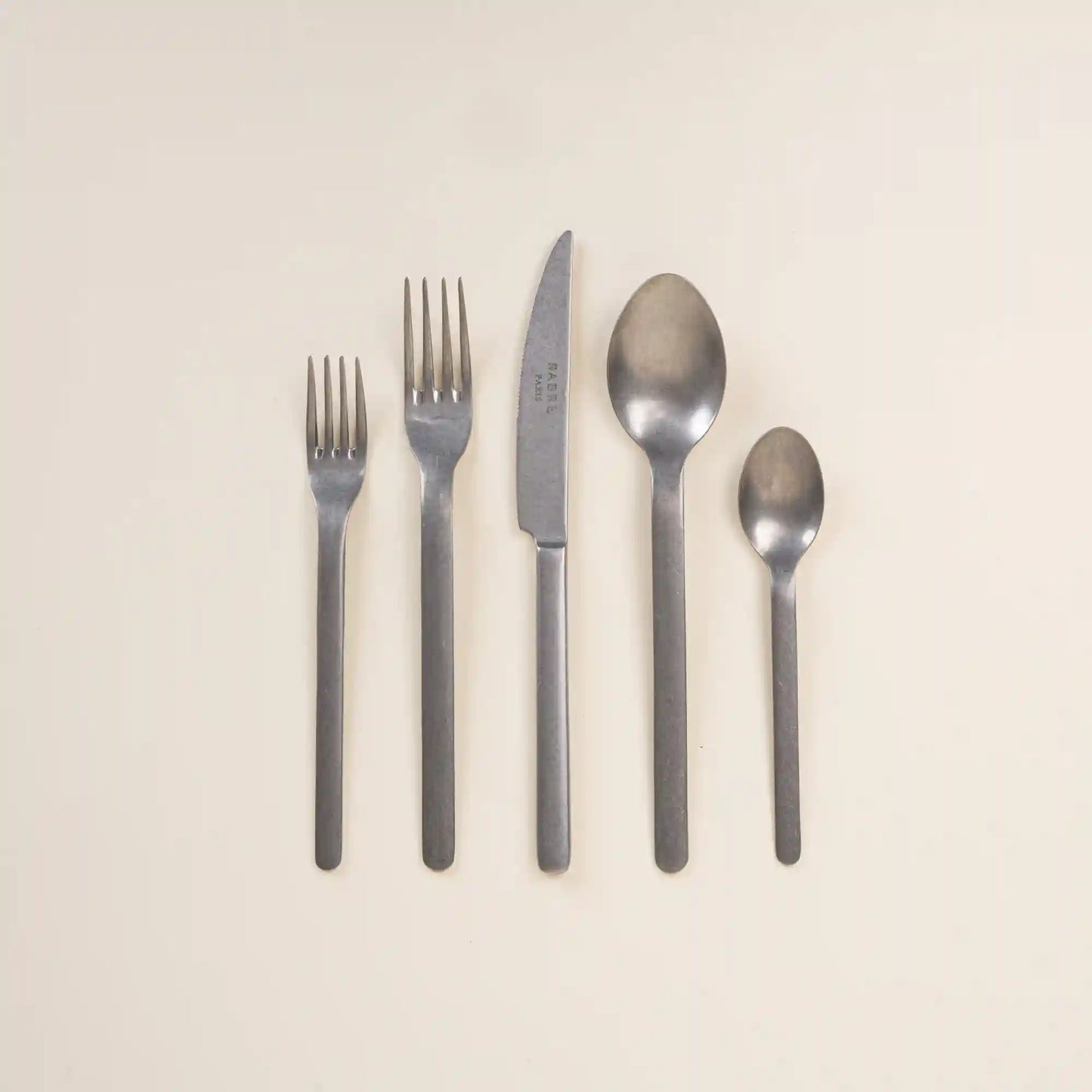 Loft Steel Flatware, 5-Piece Set