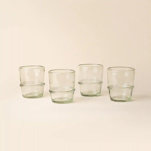 Banded Glassware
