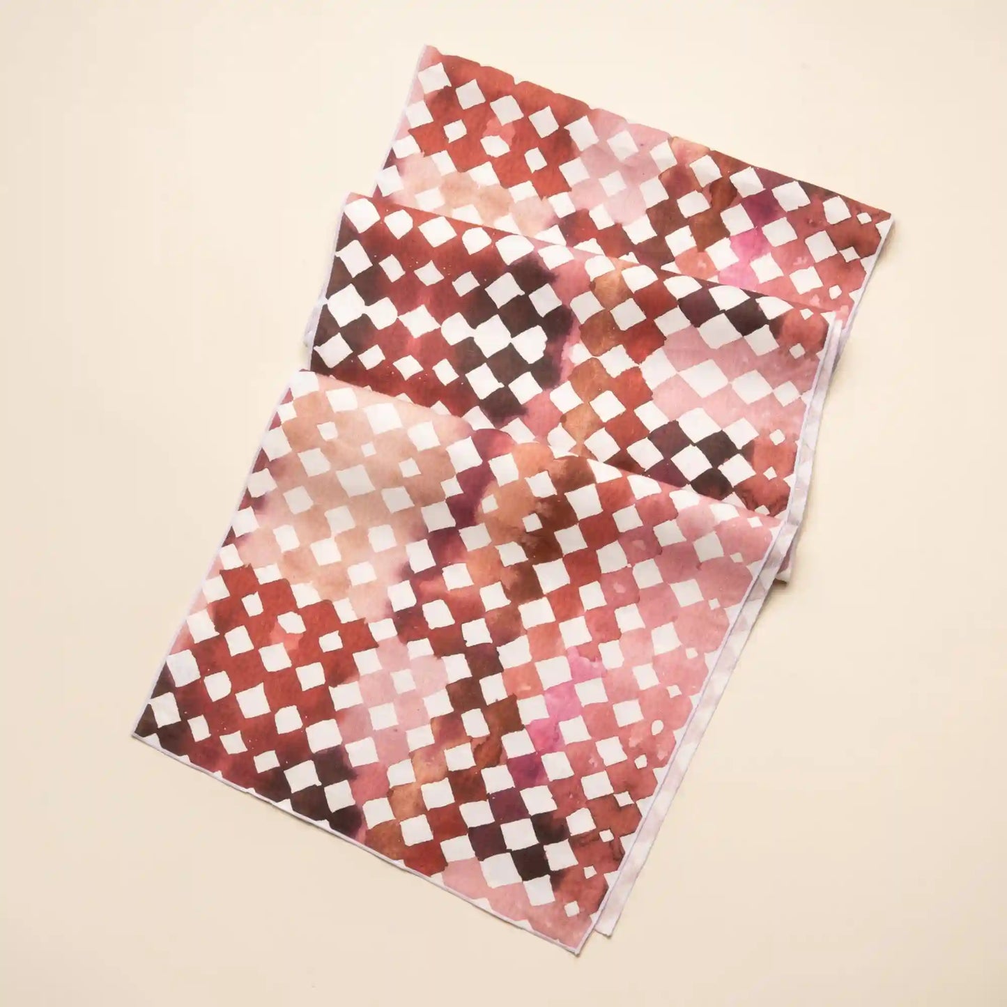 Watercolor Diamonds Table Linens