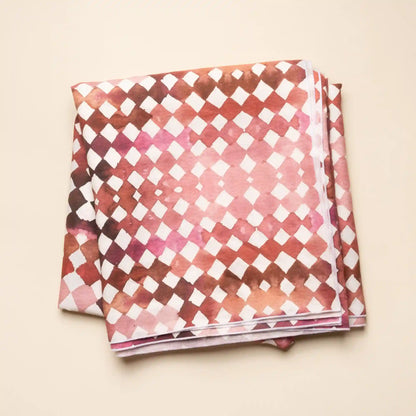 Watercolor Diamonds Table Linens