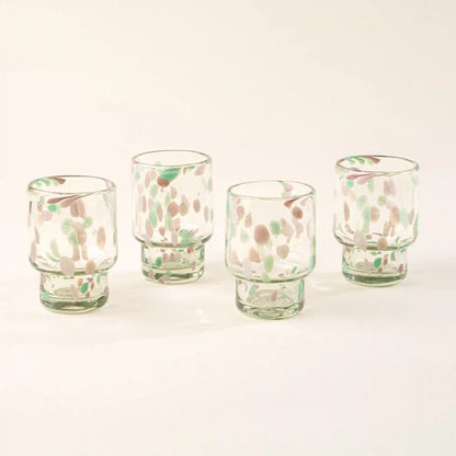 Dappled Glassware