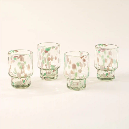 Dappled Glassware