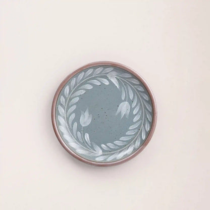 Hand Painted Side Plate, Tulip Crown