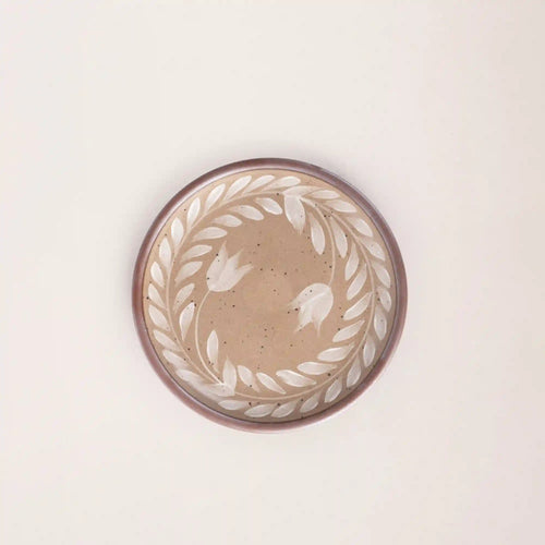 Hand Painted Side Plate, Tulip Crown