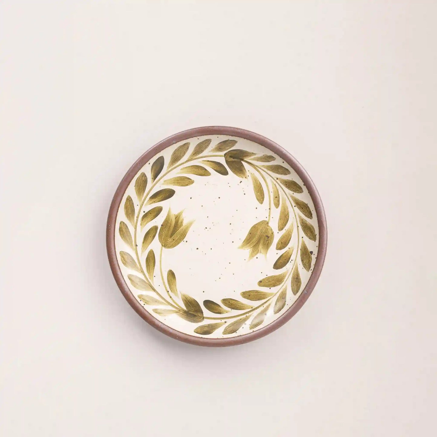 Hand Painted Side Plate, Tulip Crown