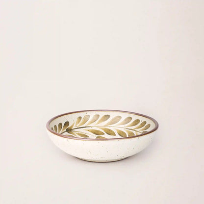 Hand Painted Everyday Bowl, Tulip Crown