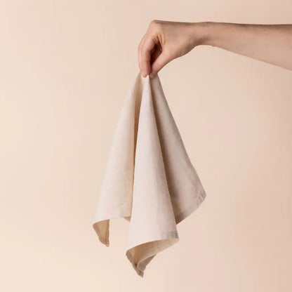 Solid Linen Napkins, Pair